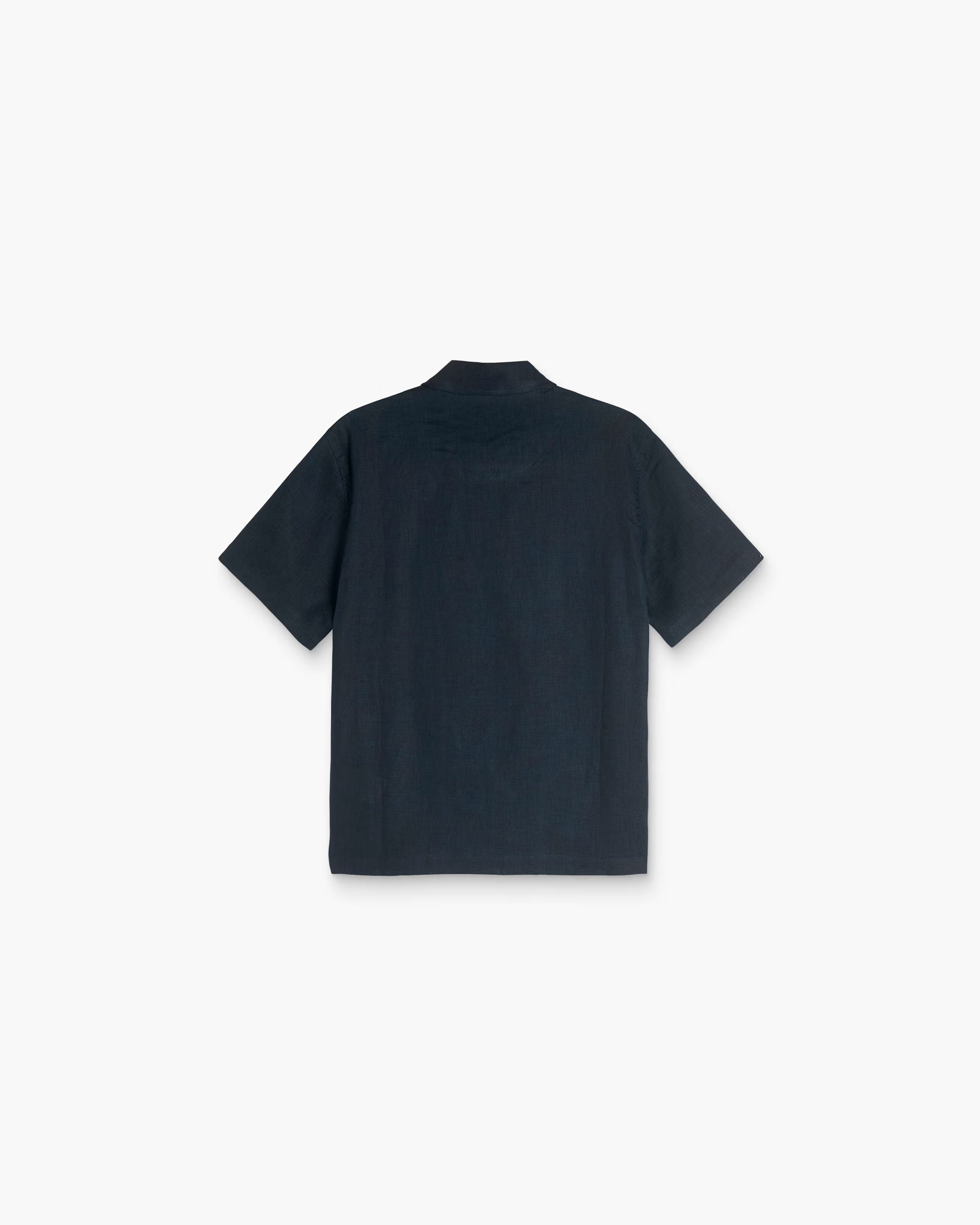 OAS Girona Linen Shirt in Dark Navy