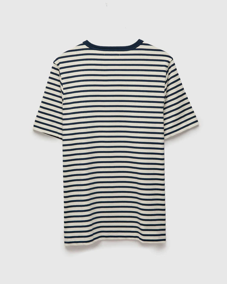 Merz B. Schwanen 2M14 "Good Originals" Relaxed T-Shirt in Ink / Natural