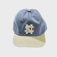 Nautica Japan Sailing Club Faded Logo Cap in Two Tone Navy