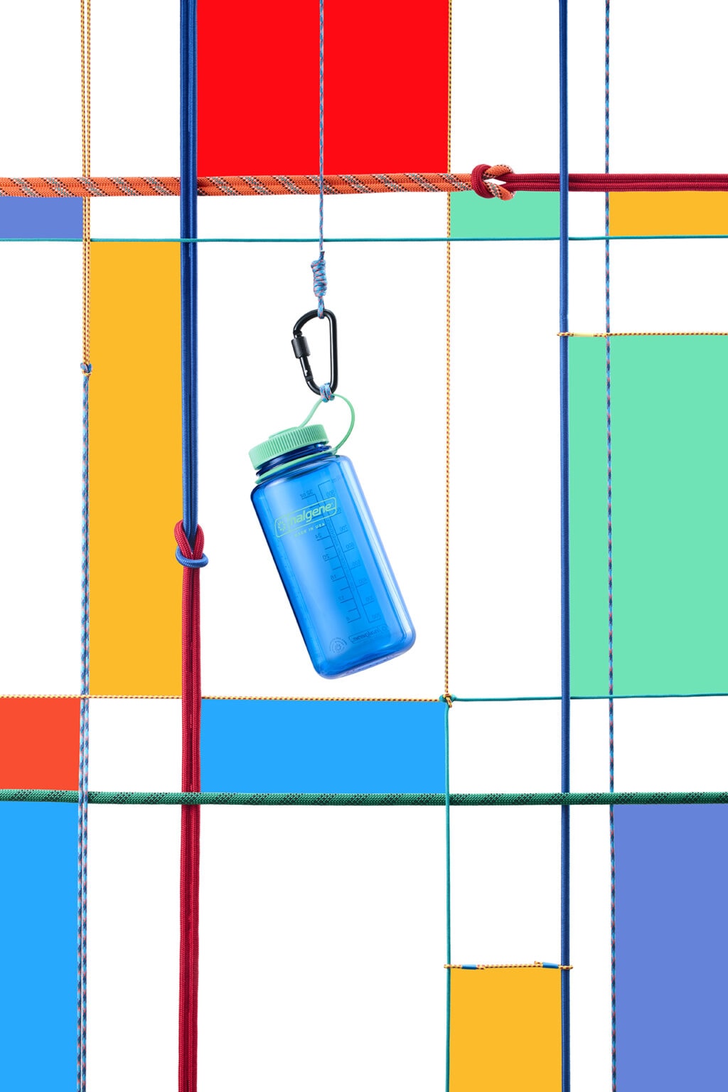 Nalgene 1 L Cornflower Blue Sustain Wide Mouth Bottle