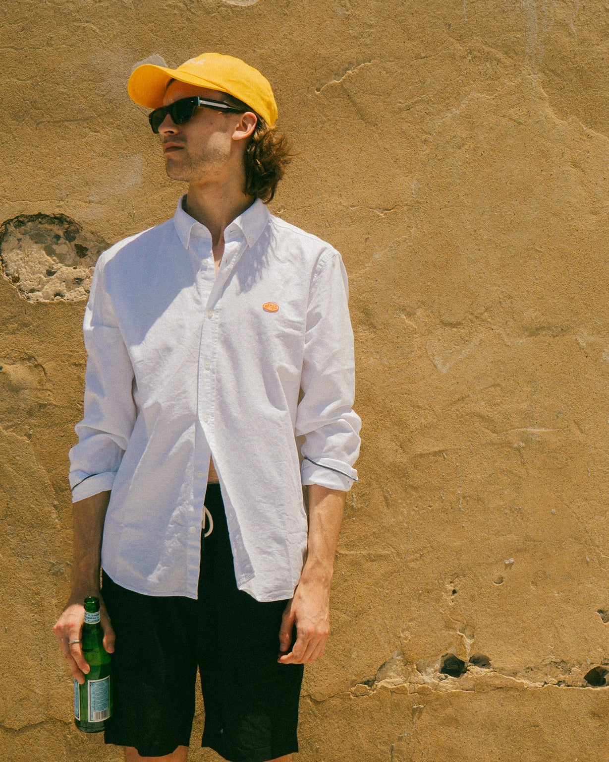 Armor Lux Cotton Oxford in White