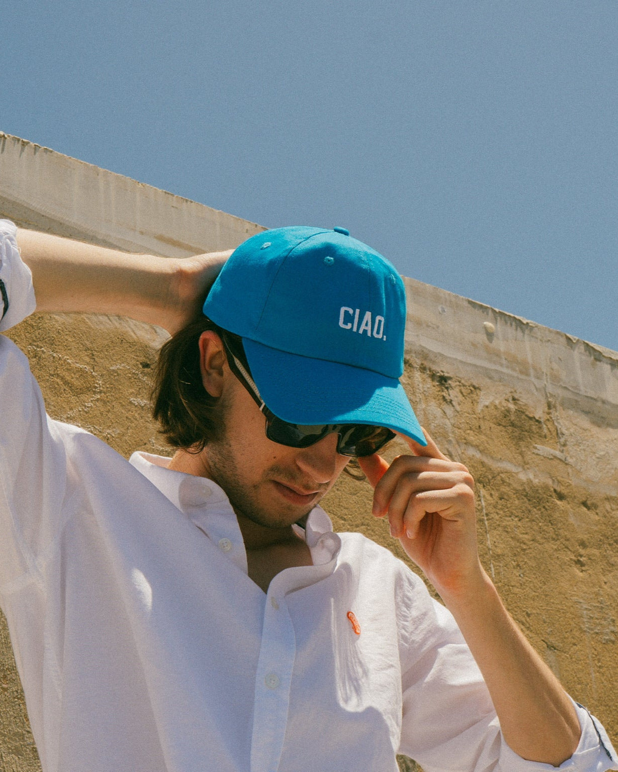 Buonasera CIAO Cap in Cornflower Blue