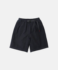 Black Gramicci G Short with webbing belt and gusseted crotch above the knee