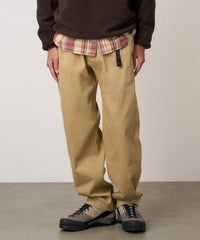 Gramicci G Pant in chino with webbing belt and gusseted crotch for movement
