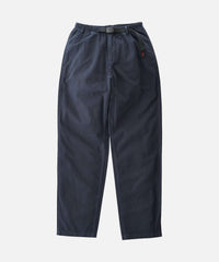 Gramicci G Pant in double navy with webbing belt and gusseted crotch for mobility