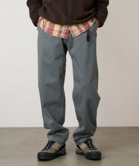 Gramicci G Pant in Seal color showcasing webbing belt and gusseted crotch for movement