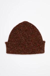 Uskees 4003 Speckled Donegal Wool in Brick Red