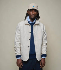 Merz B. Schwanen JKT05 unisex natural organic cotton workwear jacket with corozo buttons and chest pocket