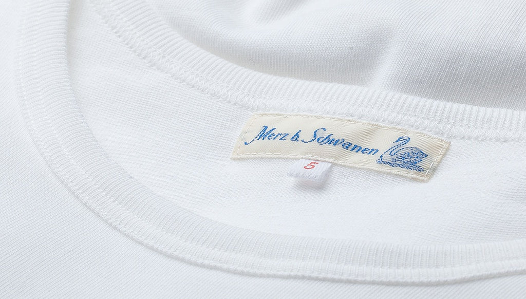 Merz B. Schwanen Classic T-Shirt 215 White