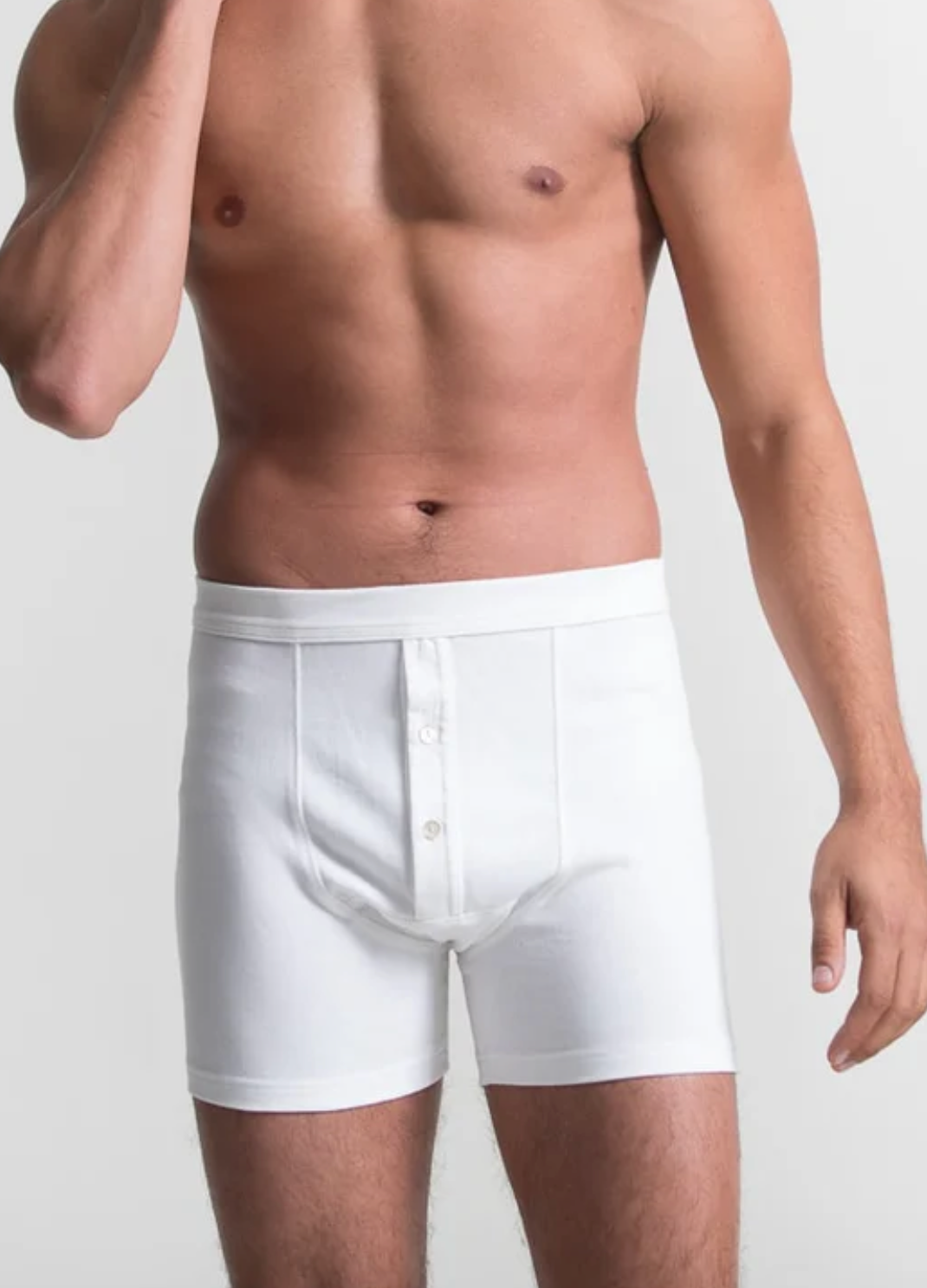 Merz B. Schwanen Loopwheeled Under Shorts 255 White