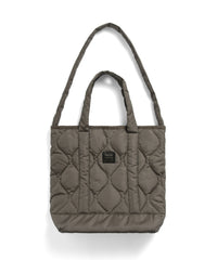 Taion Military Down Tote in Dark Khaki