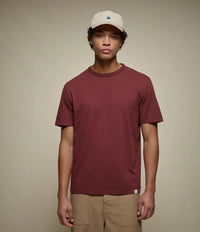 Merz b. Schwanen TEE02 T-Shirt in Maroon