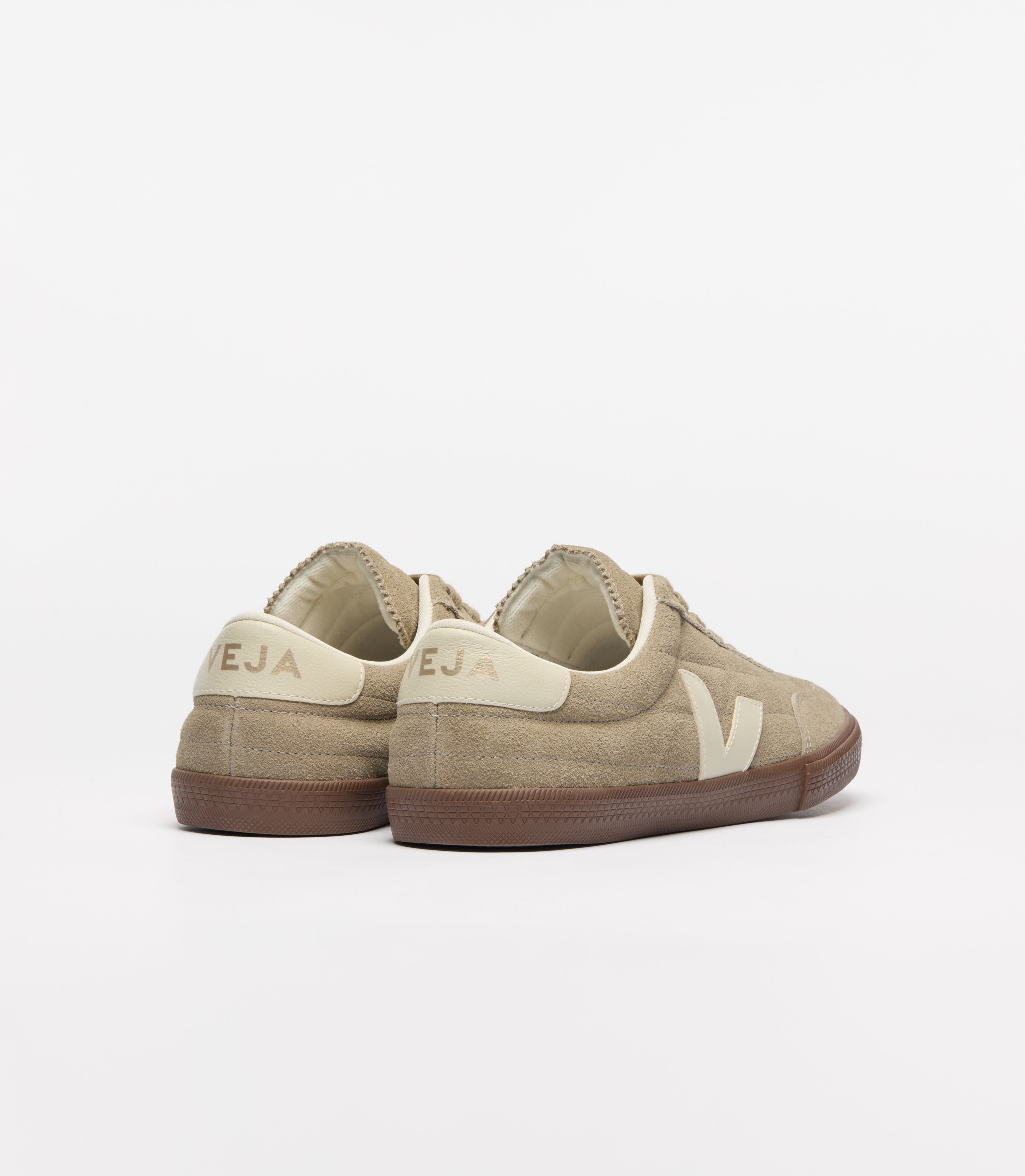 VEJA Panenka Suede Taupe Pierre Bark