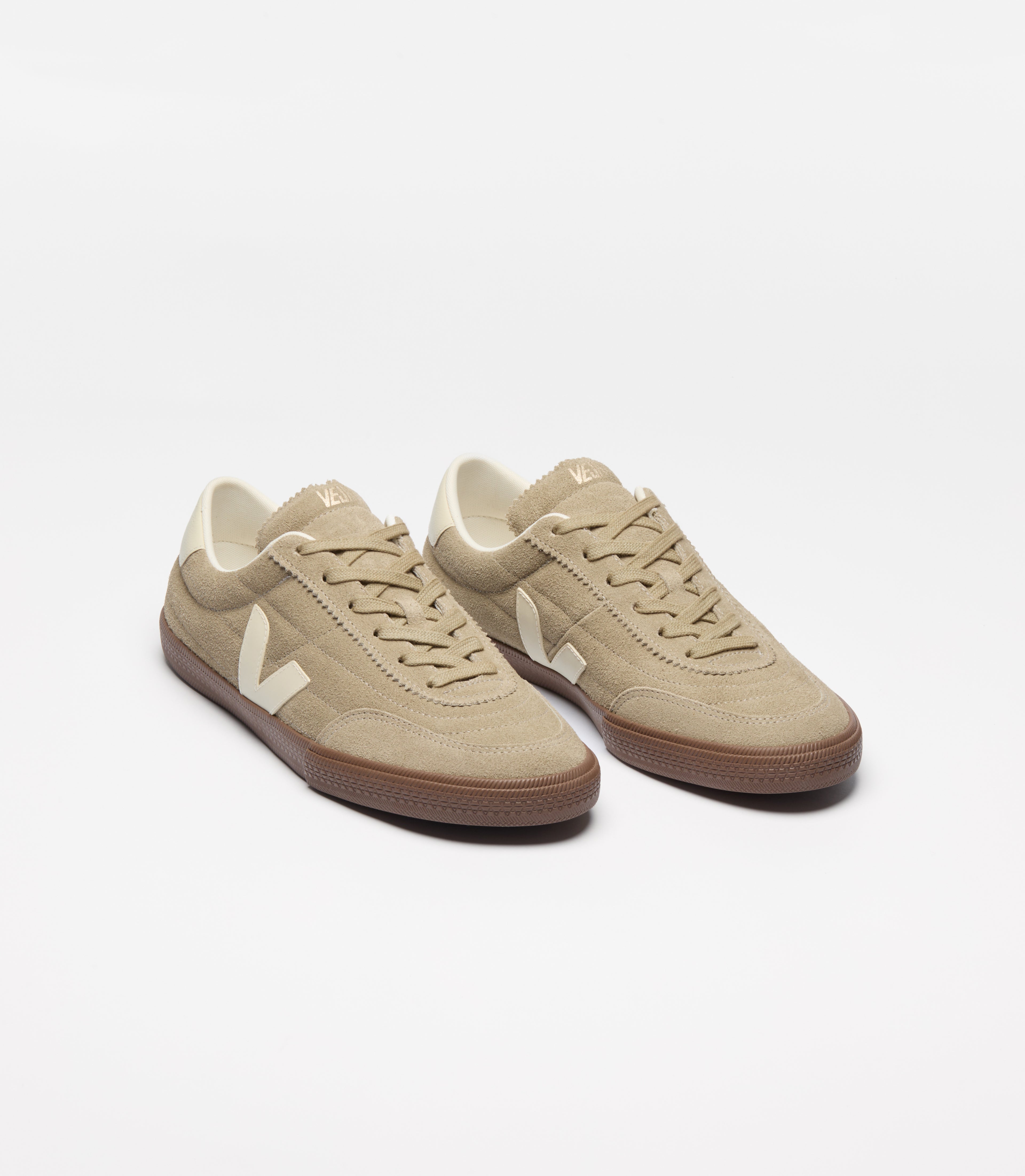 VEJA Panenka Suede Taupe Pierre Bark
