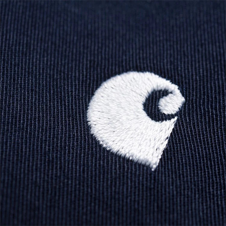 Carhartt WIP Long Sleeve Madison Shirt in Dark Navy / Wax