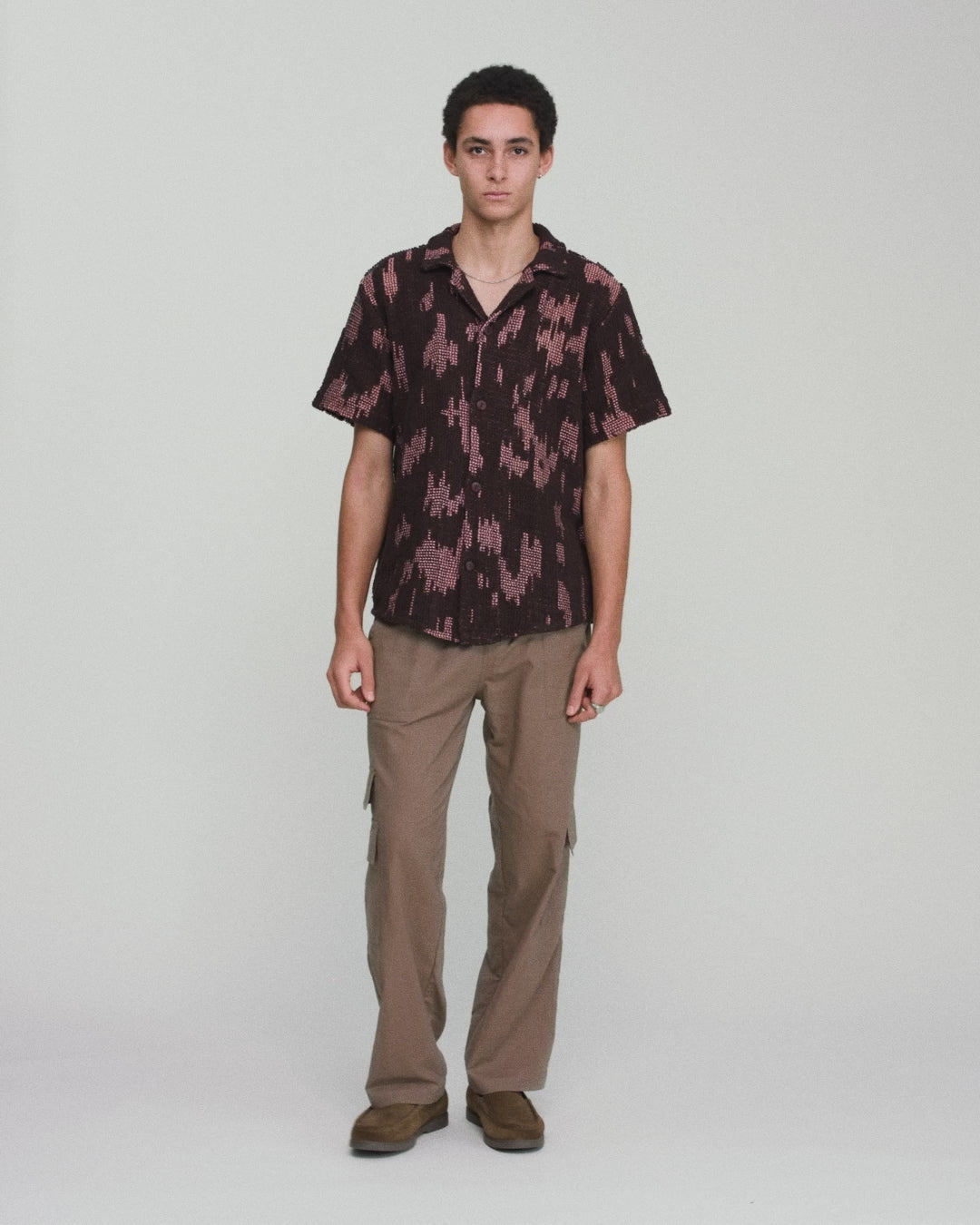 OAS Brink Cuba Crochet Shirt