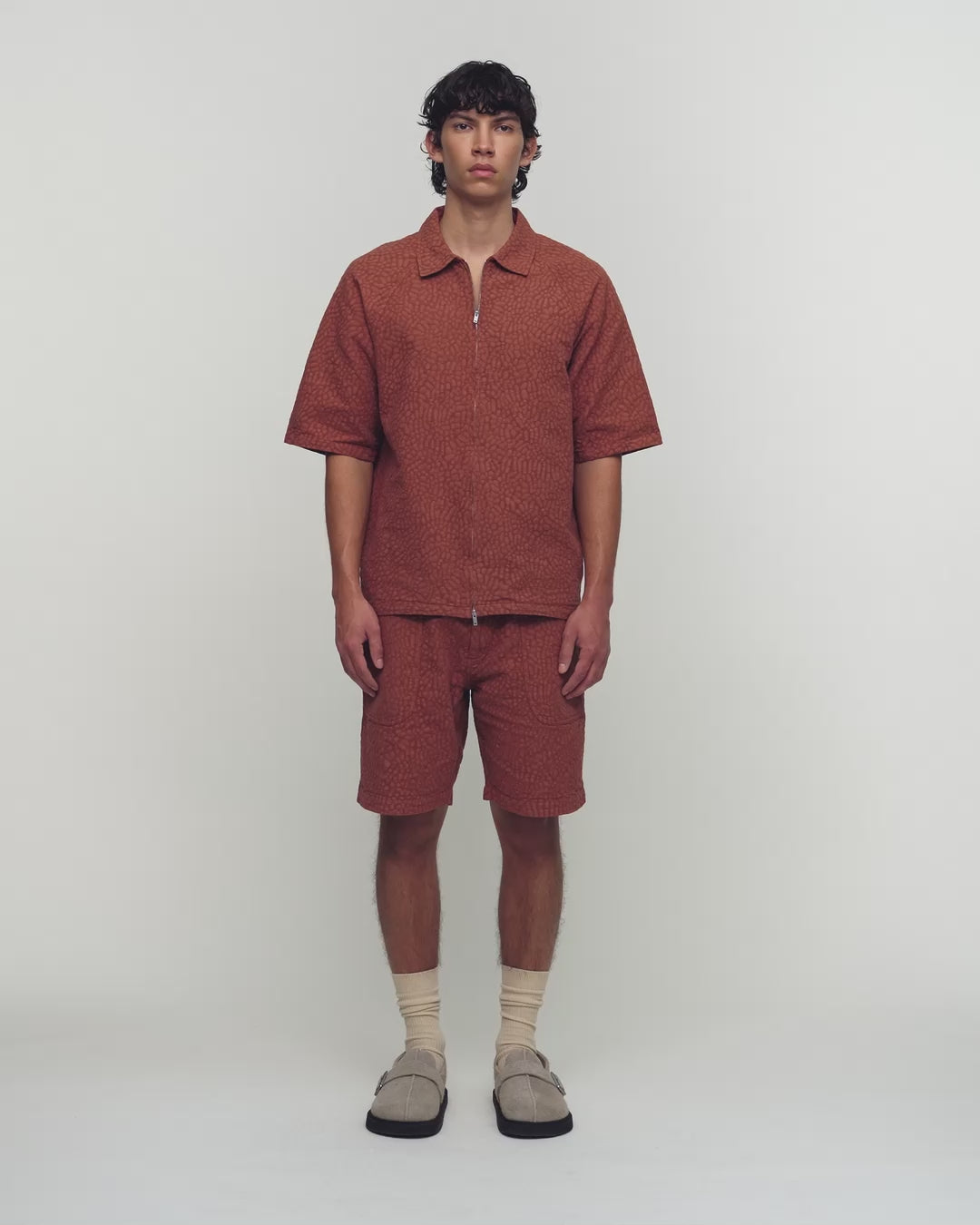 OAS Terracotta Turleo Nico Canvas Short