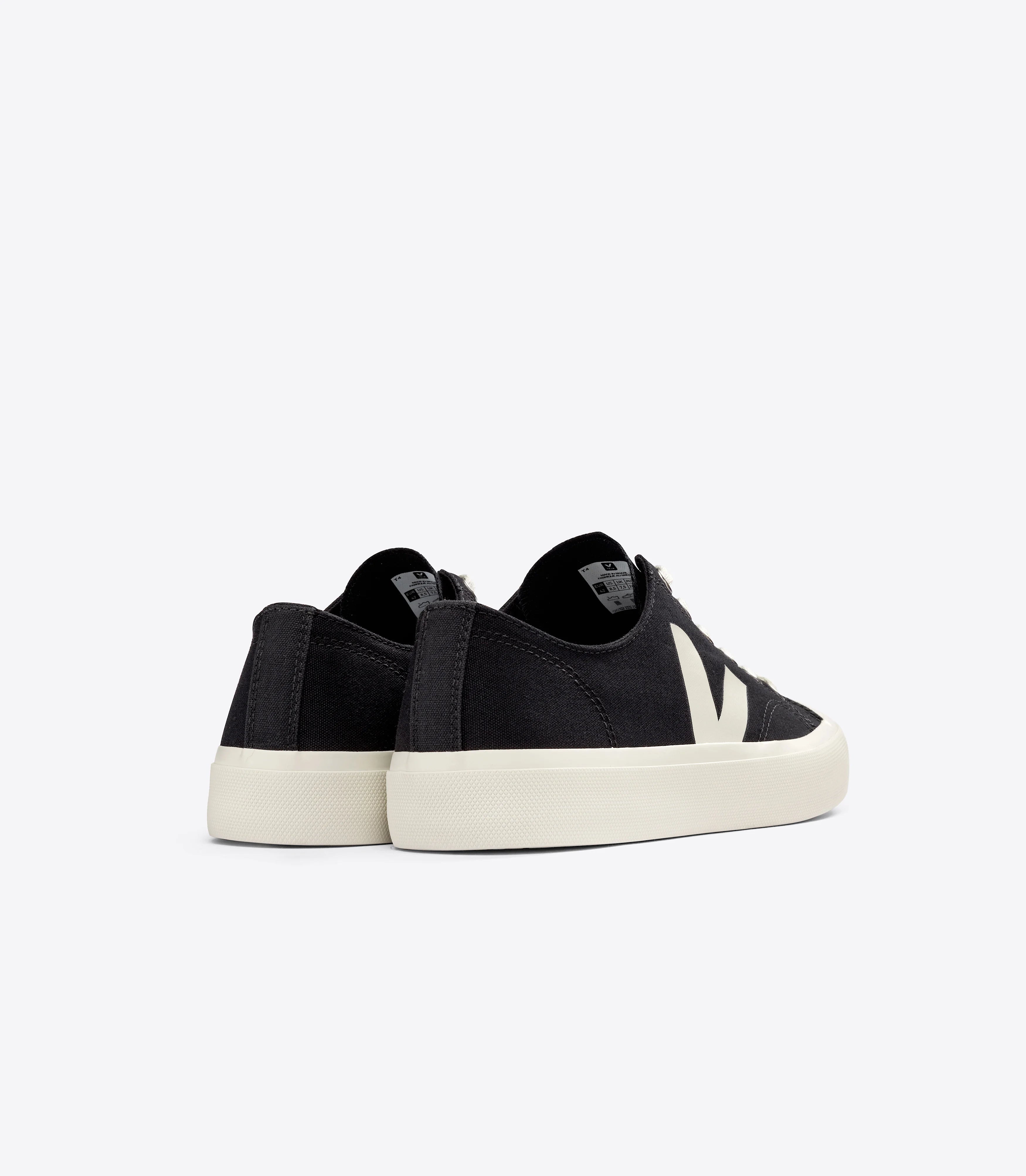 VEJA Wata II Low Canvas Black Pierre