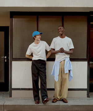 The White T-Shirt Test: Merz b. Schwanen, Armor Lux & Gramicci Compared