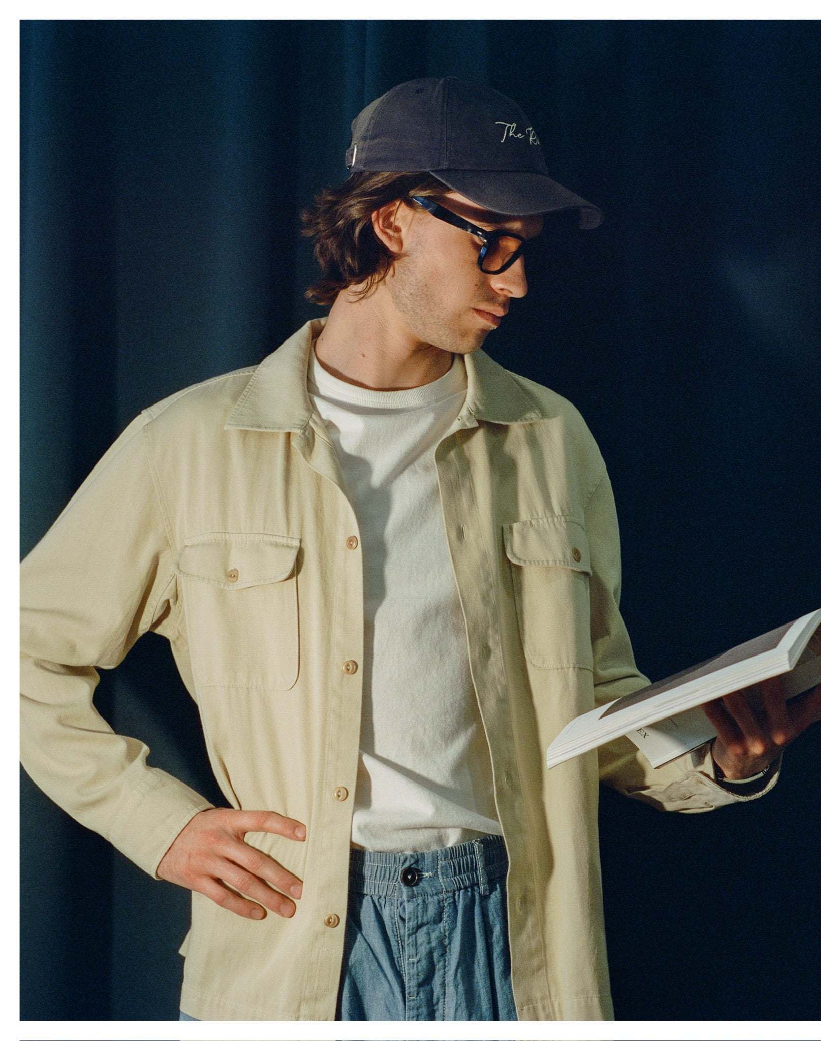 Nautica Japan Crushed Chino Blouson in Off White – The Rake