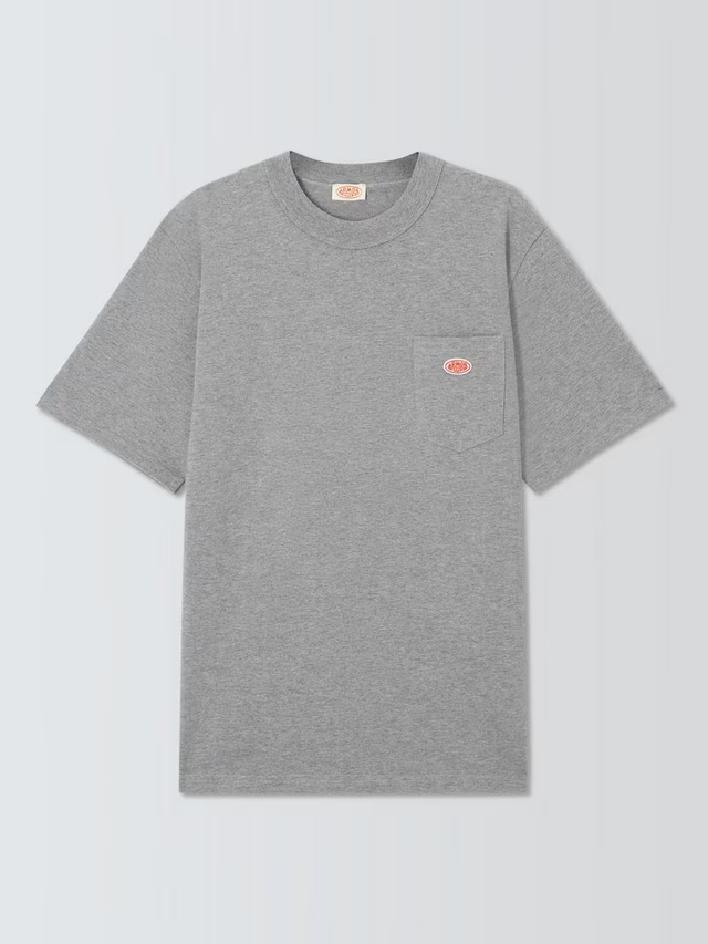 Armor Lux Heritage Pocket Tee in Misty Grey