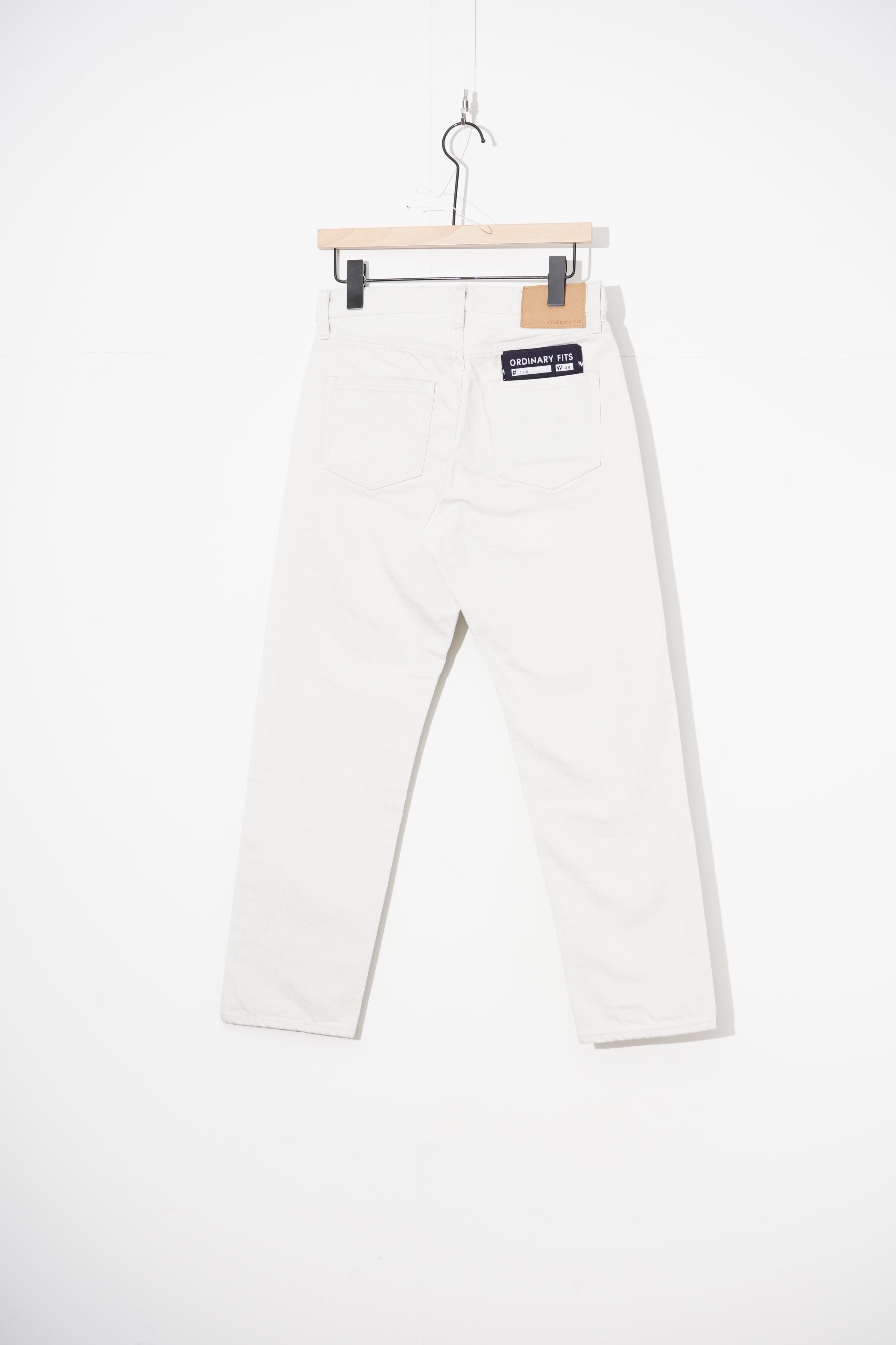 Ordinary Fits Ankle Denim One Wash White