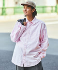 Nautica Japan Oxford BD Shirt in Pink