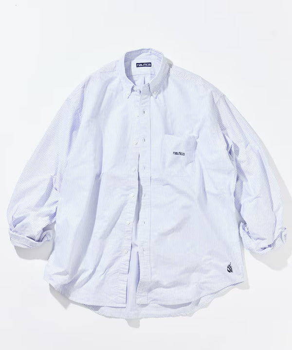 Nautica Japan Oxford B.D Shirt in Stripe