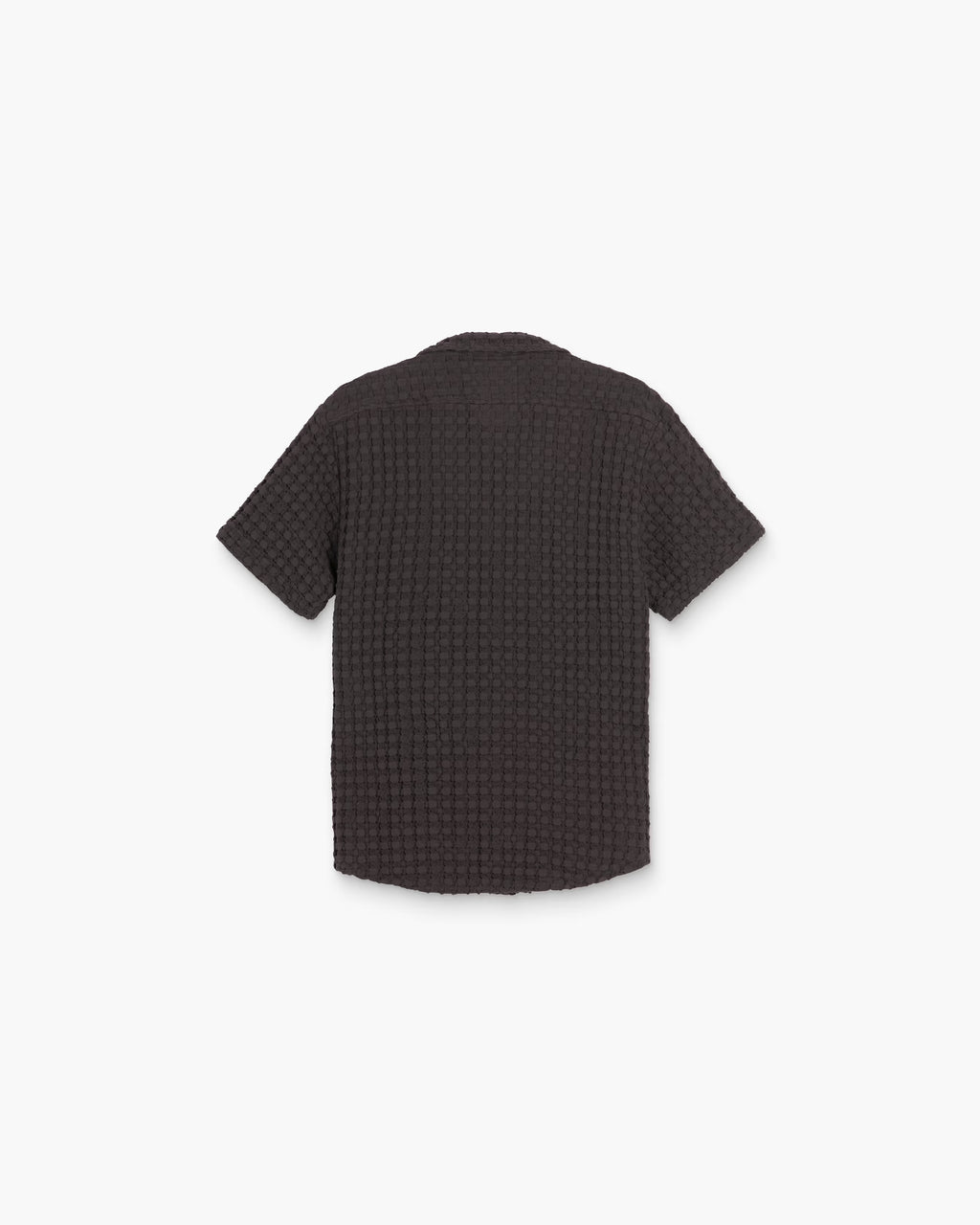 OAS Nearly Black Cuba Waffle Shirt