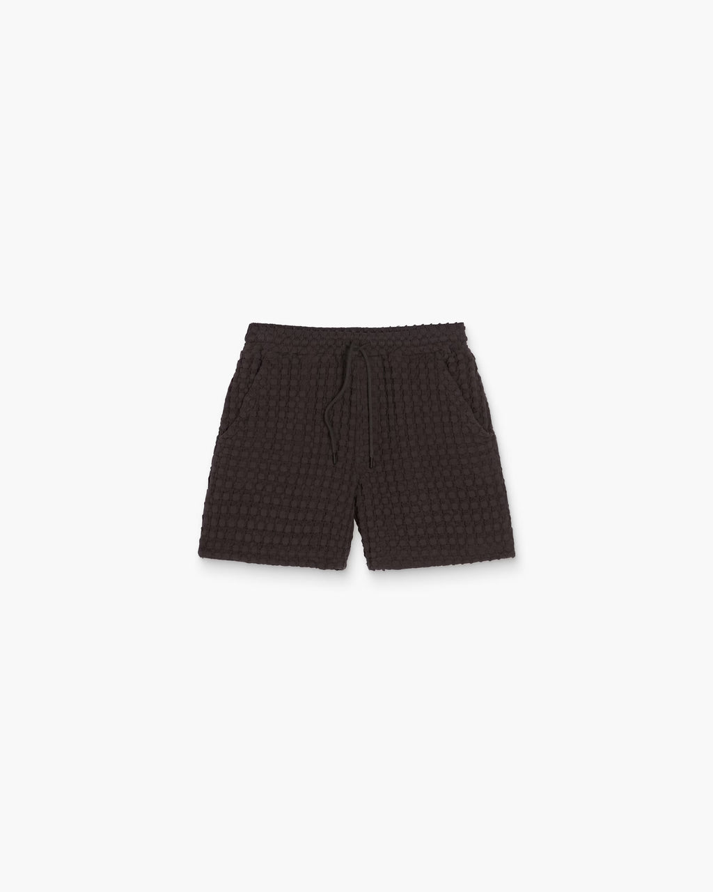 OAS Nearly Black Porto Waffle Short