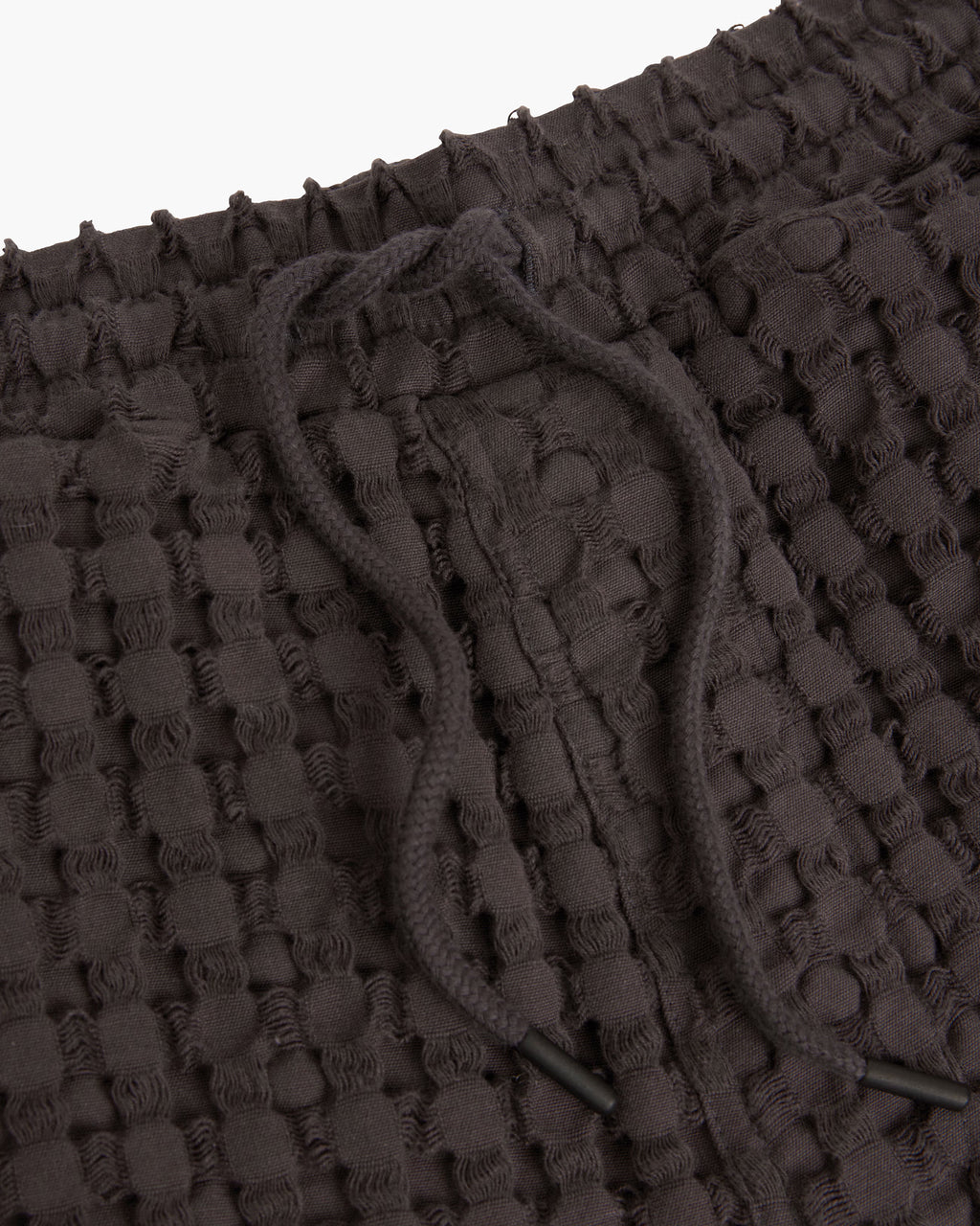 OAS Nearly Black Porto Waffle Short
