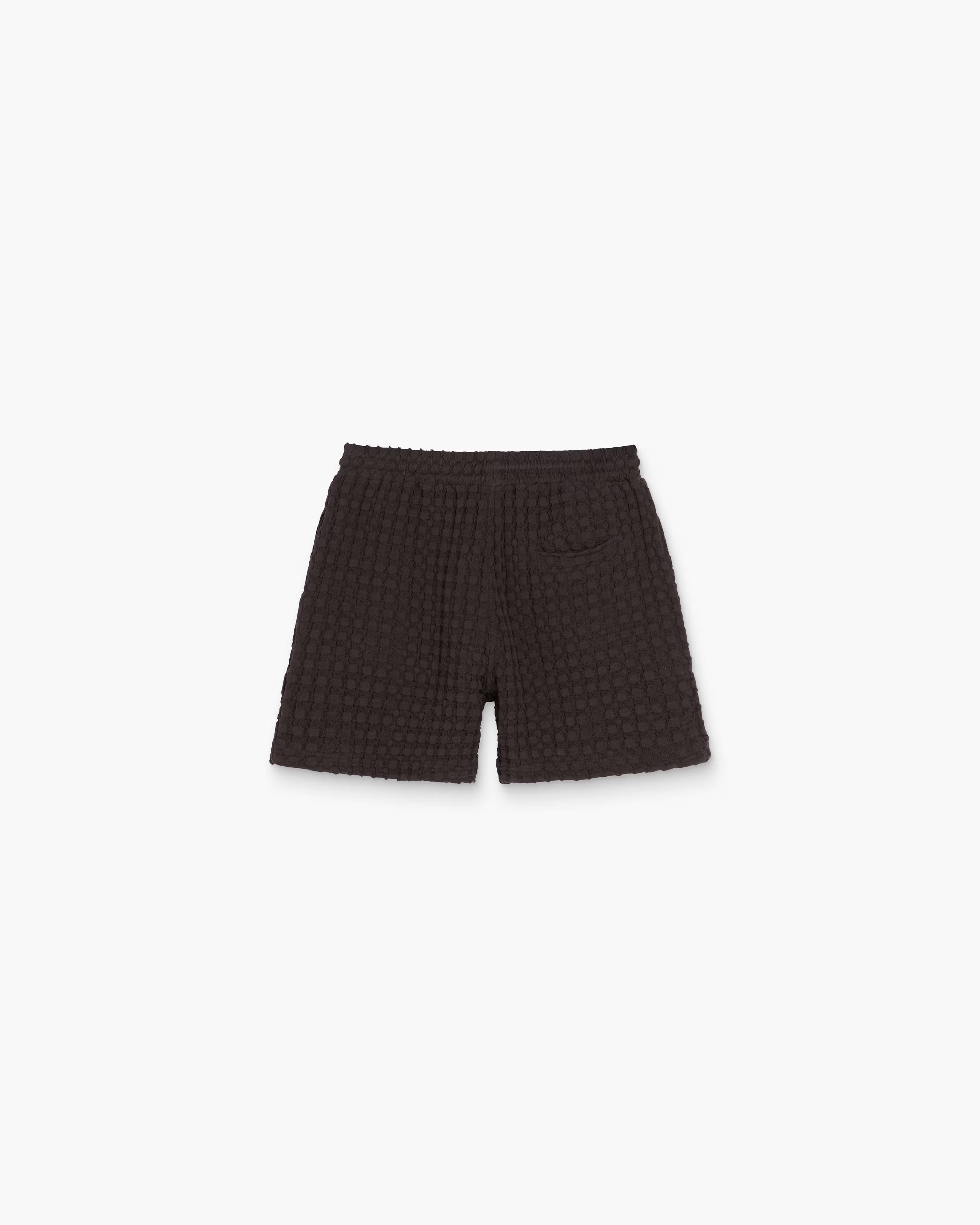 OAS Nearly Black Porto Waffle Short