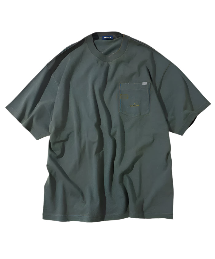 Nautica Japan Mix Colour S/S Pocket Tee Beige