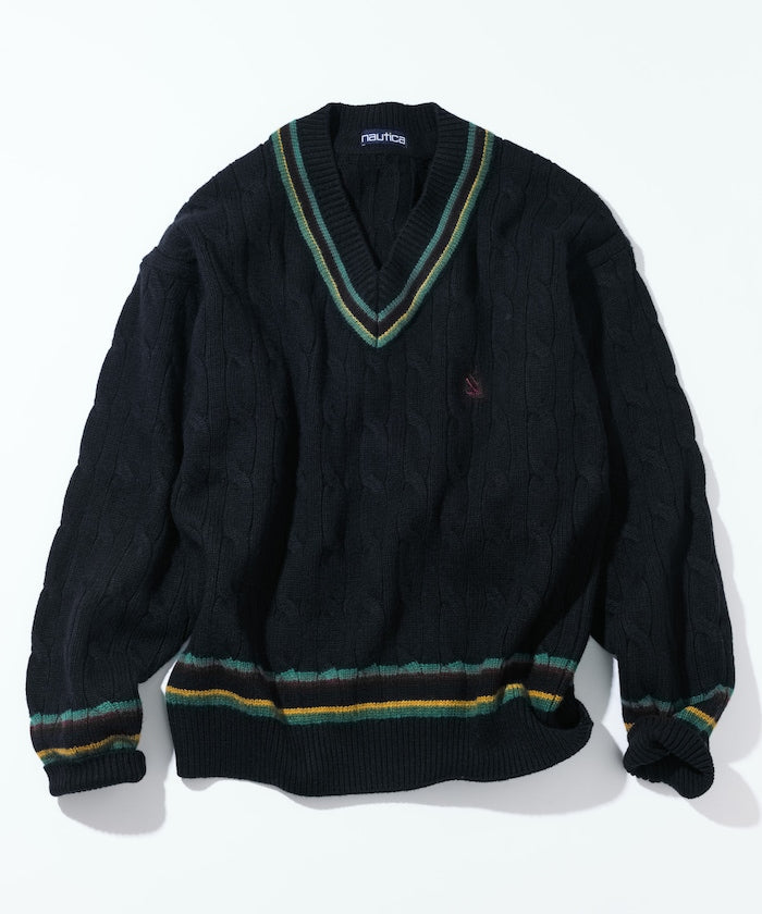 Nautica Japan Tilden Sweater in Black