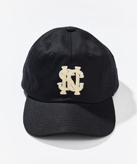 Nautica Japan Sailing Club Logo Twill Cap in Black