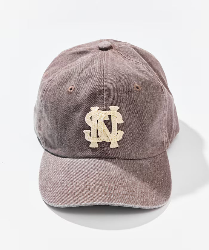 Nautica Japan Sailing Club Faded Logo Cap in Brown