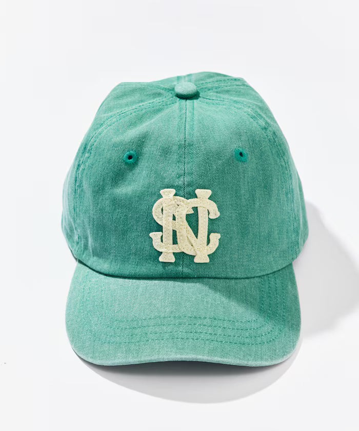 Nautica Japan Sailing Club Faded Logo Cap in Green
