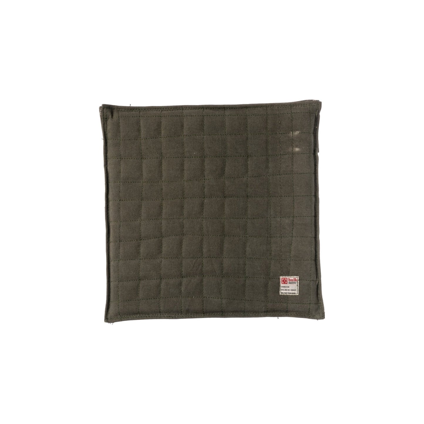 Puebco Vintage Tent Fabric Seat Cushion