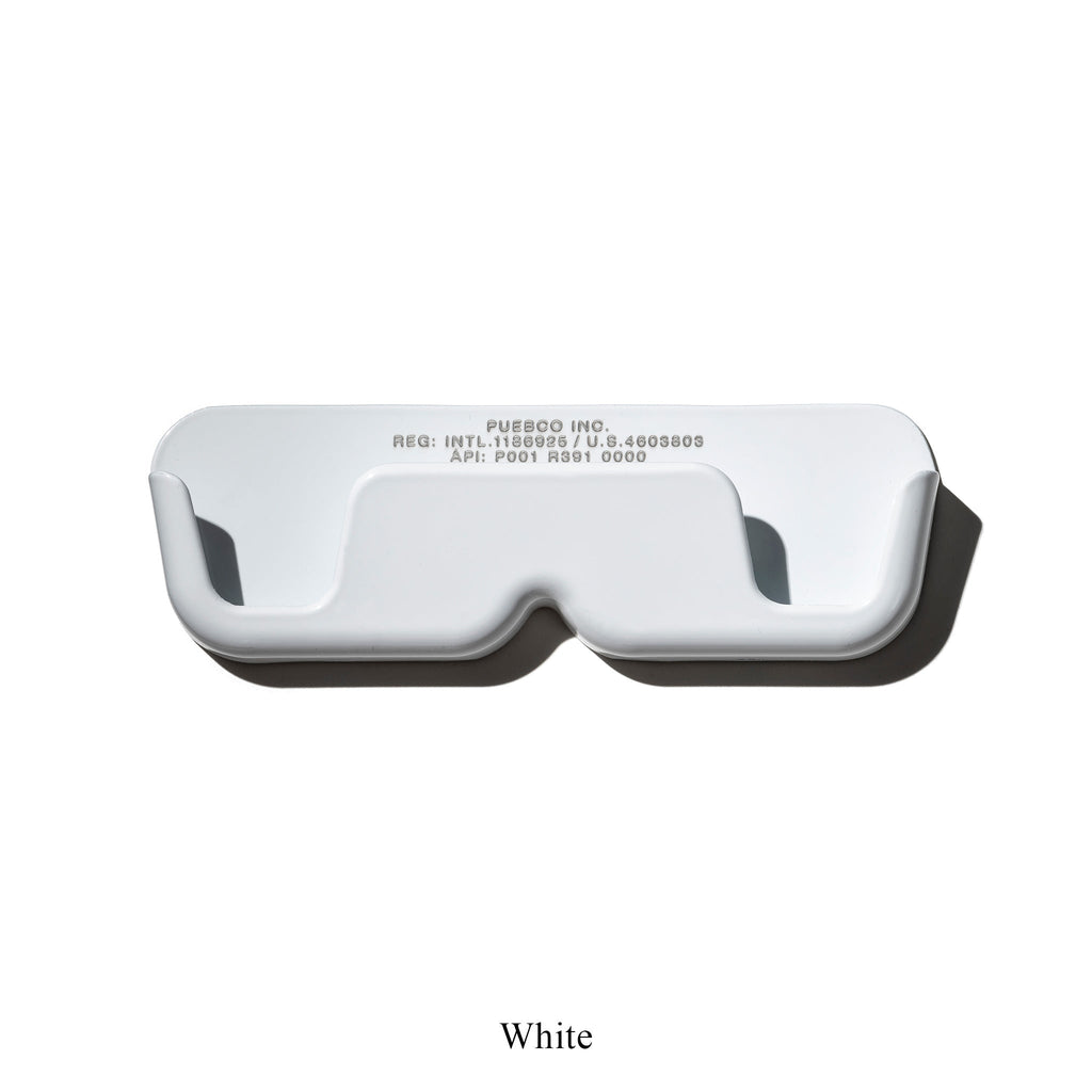 Puebco Aluminium Die Casting Glasses Holder in White