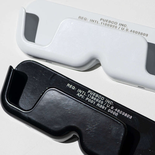 Puebco Aluminium Die Casting Glasses Holder in Black