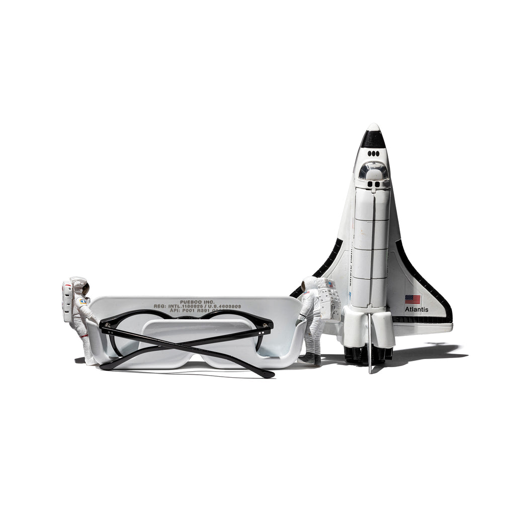 Puebco Aluminium Die Casting Glasses Holder in White