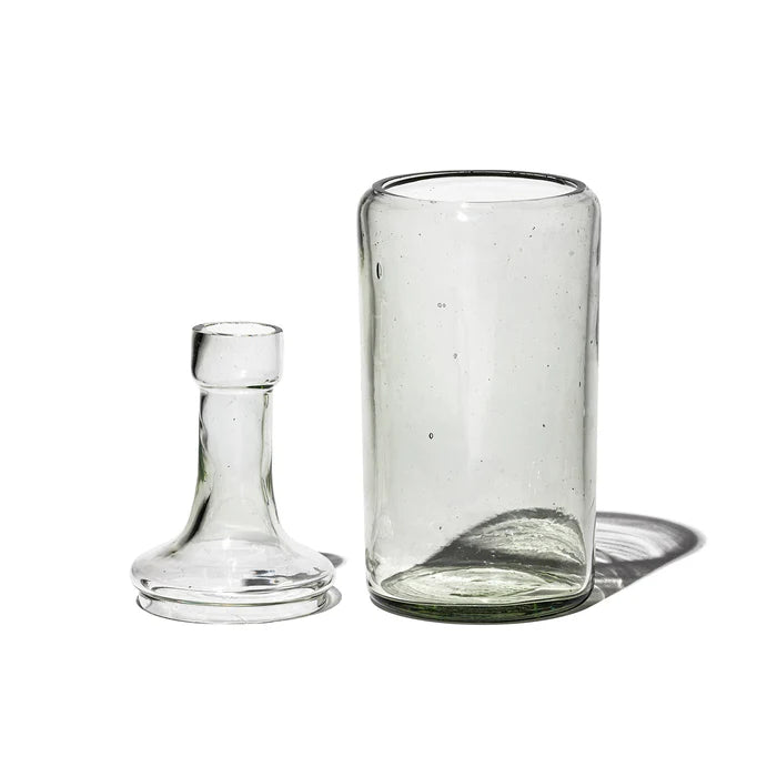 Puebco Recycled Glass 2-Way Flower Vase