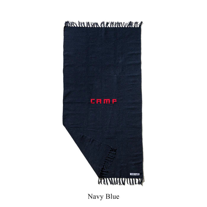 Puebco Handloom Recycled Yarn Camp Rug - Navy