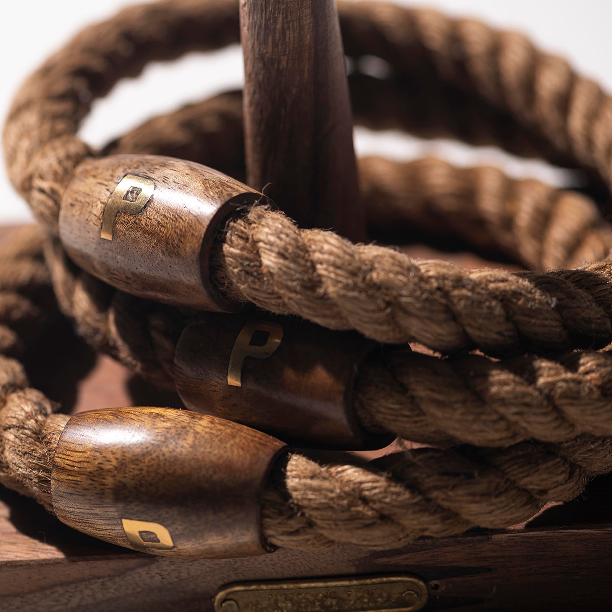 Puebco Classic Wooden Ring Toss Game