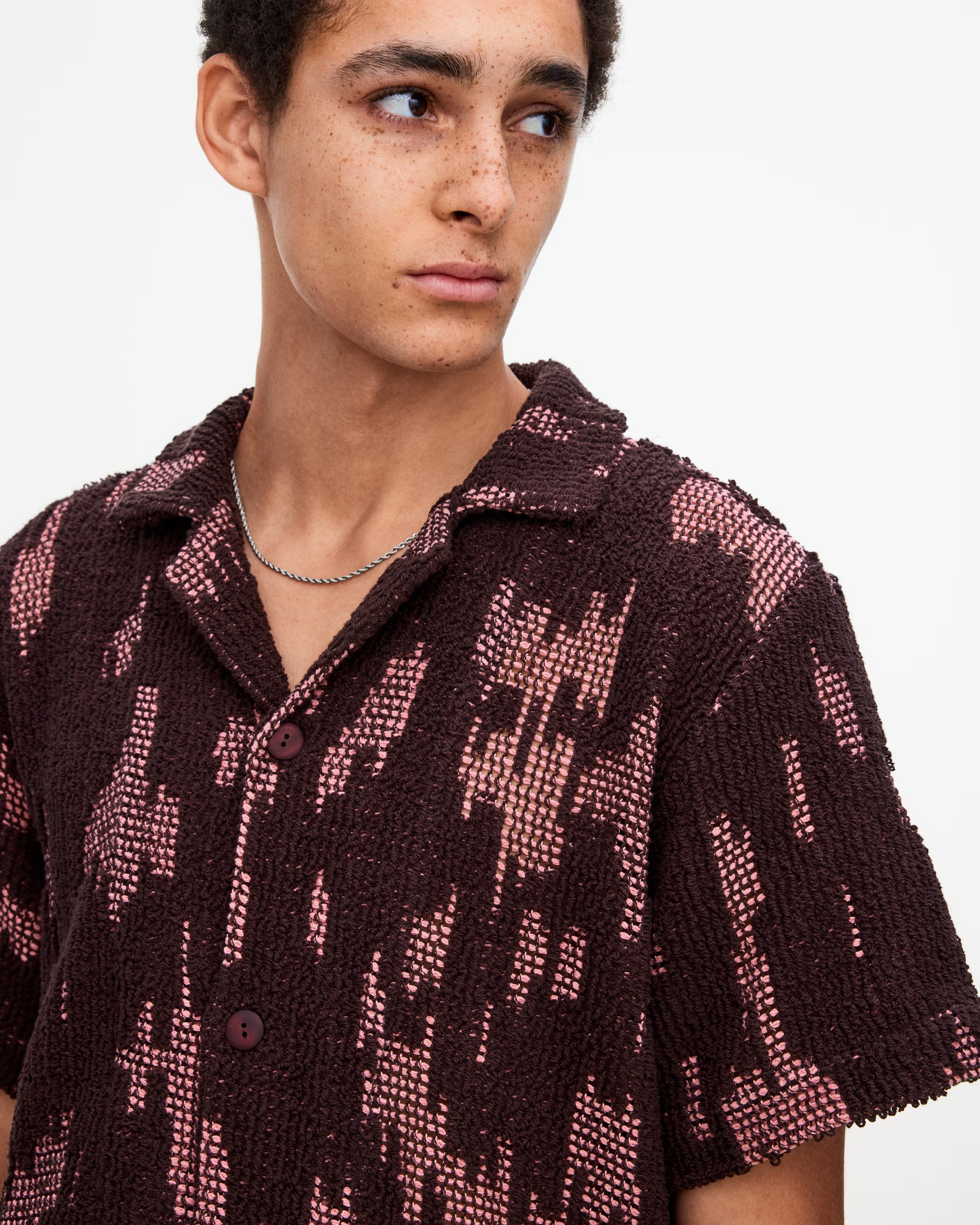 OAS Brink Cuba Crochet Shirt