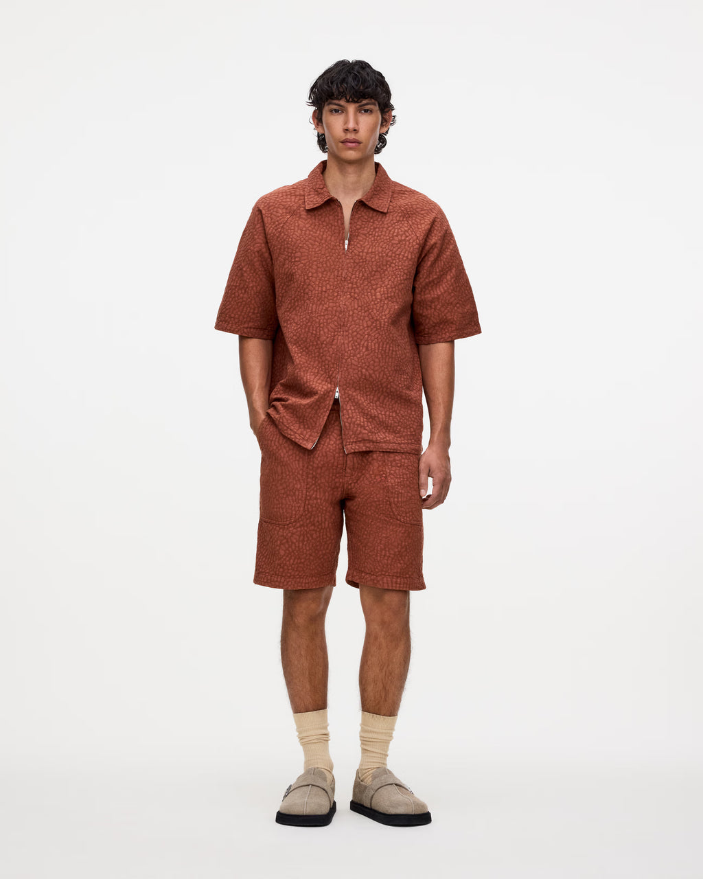 OAS Terracotta Turleo Nico Canvas Short