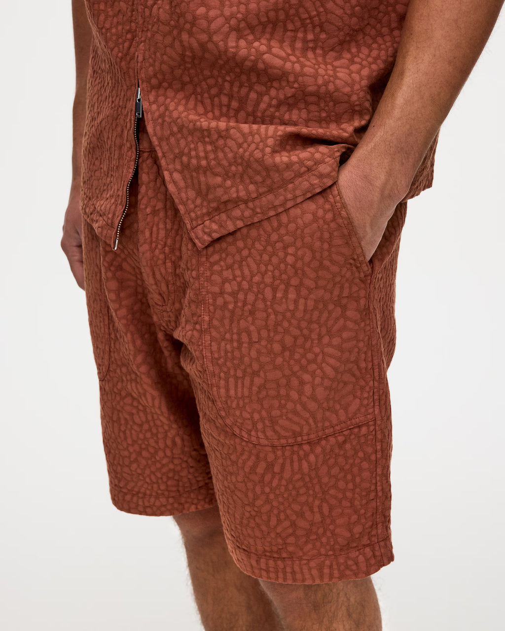 OAS Terracotta Turleo Nico Canvas Short