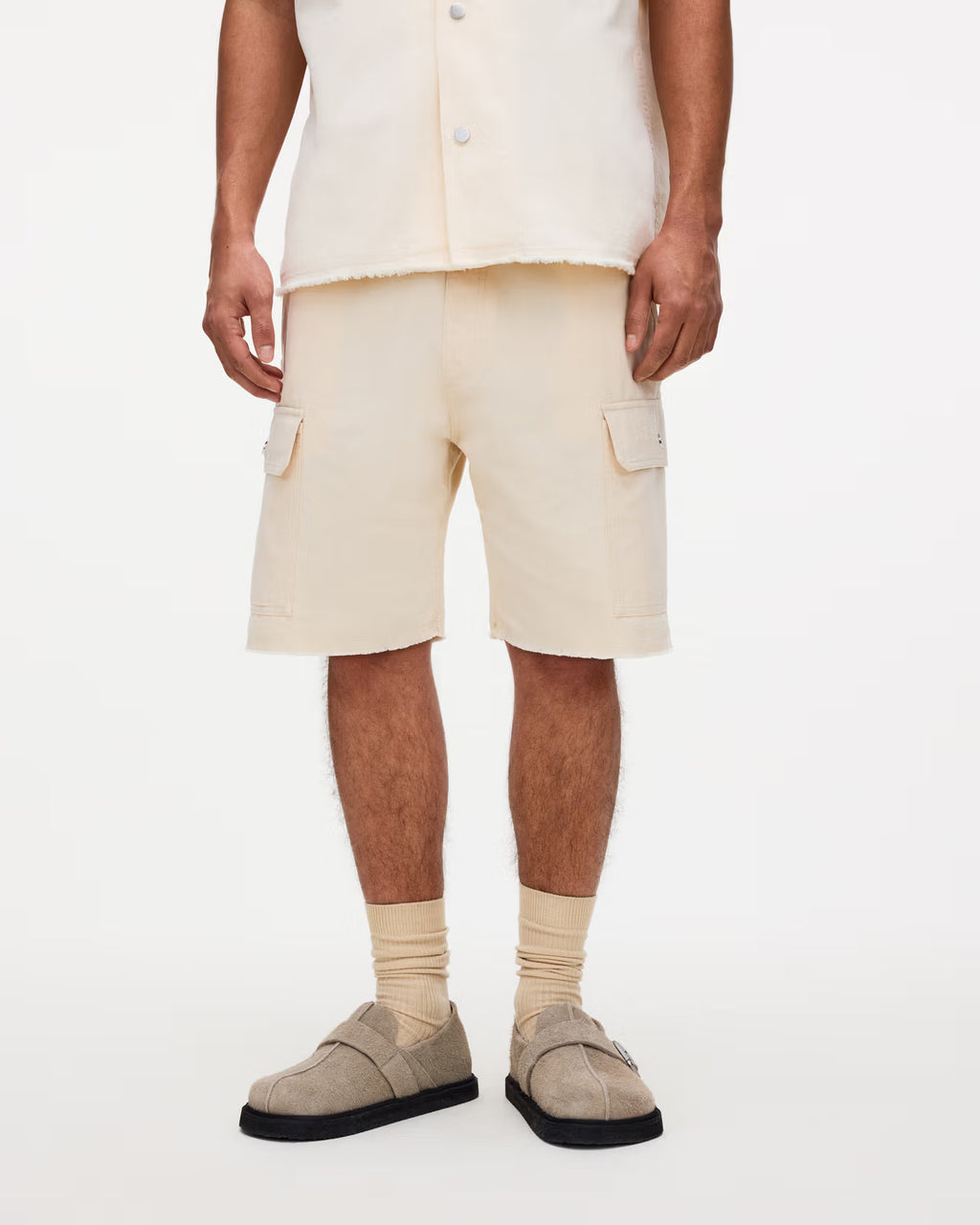 OAS Ecru Mitty Canvas Short