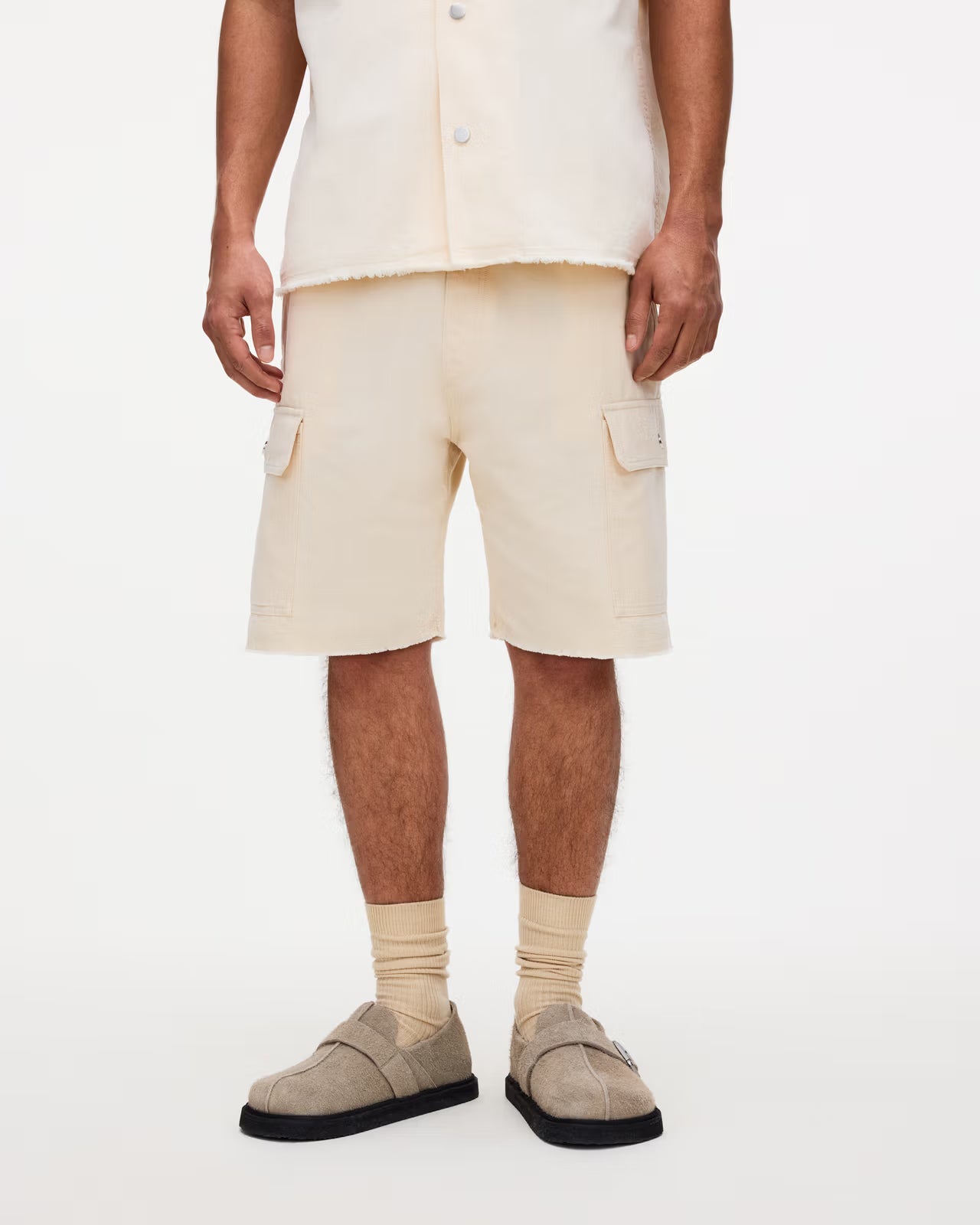 OAS Ecru Mitty Canvas Short