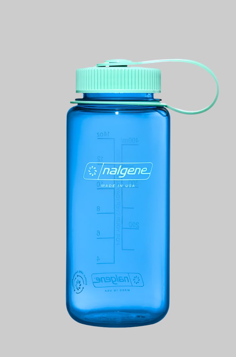 Nalgene 500ml Cornflour Blue Sustain Wide Mouth Bottle